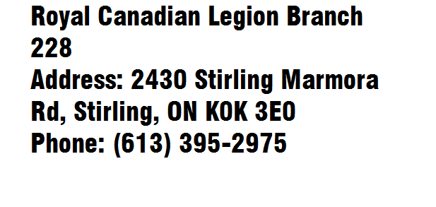 Royal Canadian Legion Branch 228